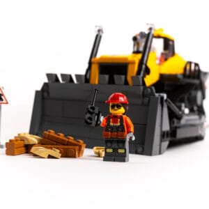 Żółty buldożer 60466